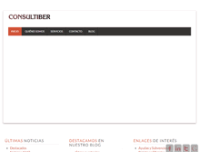 Tablet Screenshot of consultiber.com